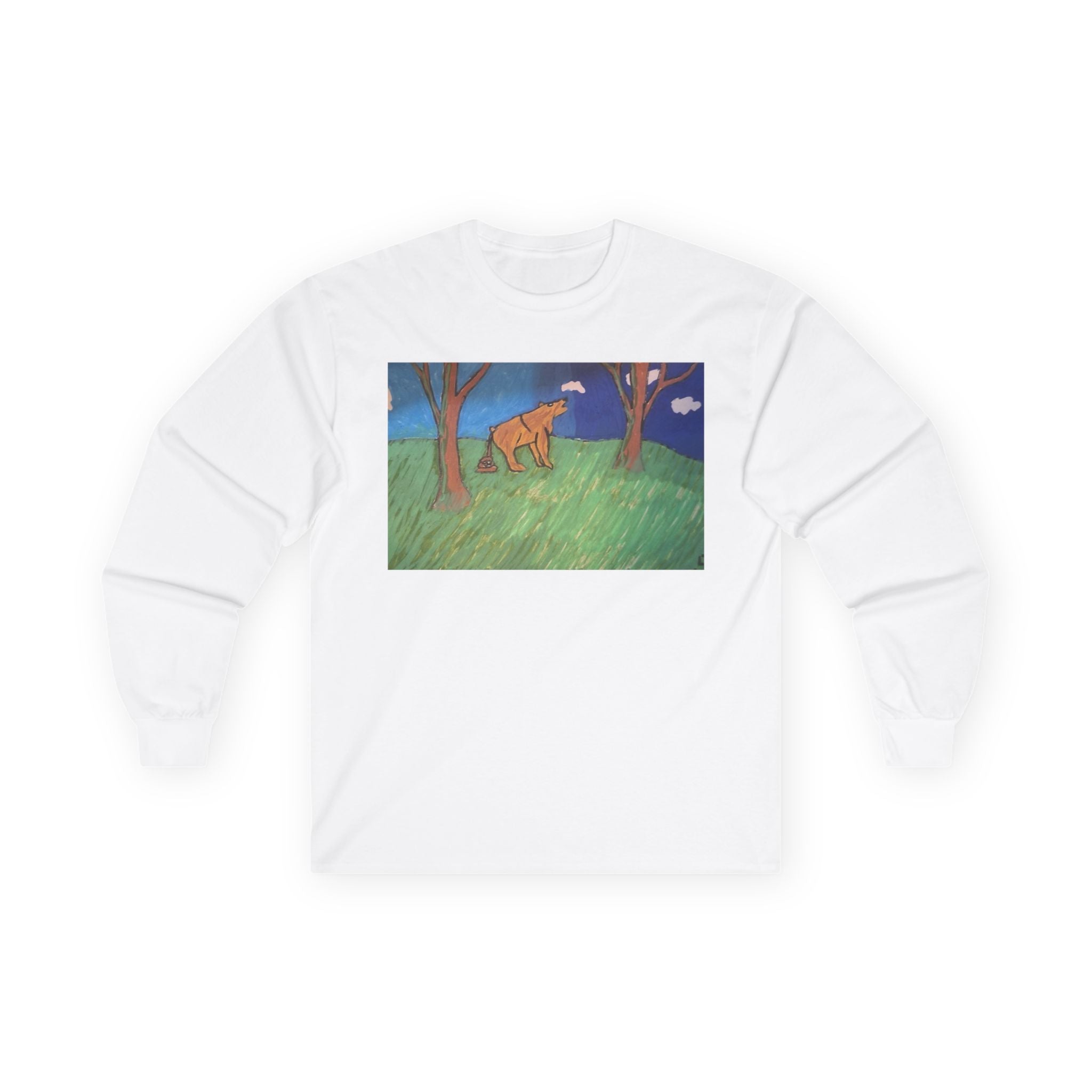 Whimsy Grr | Bear in the Woods Unisex Long Sleeve Tee