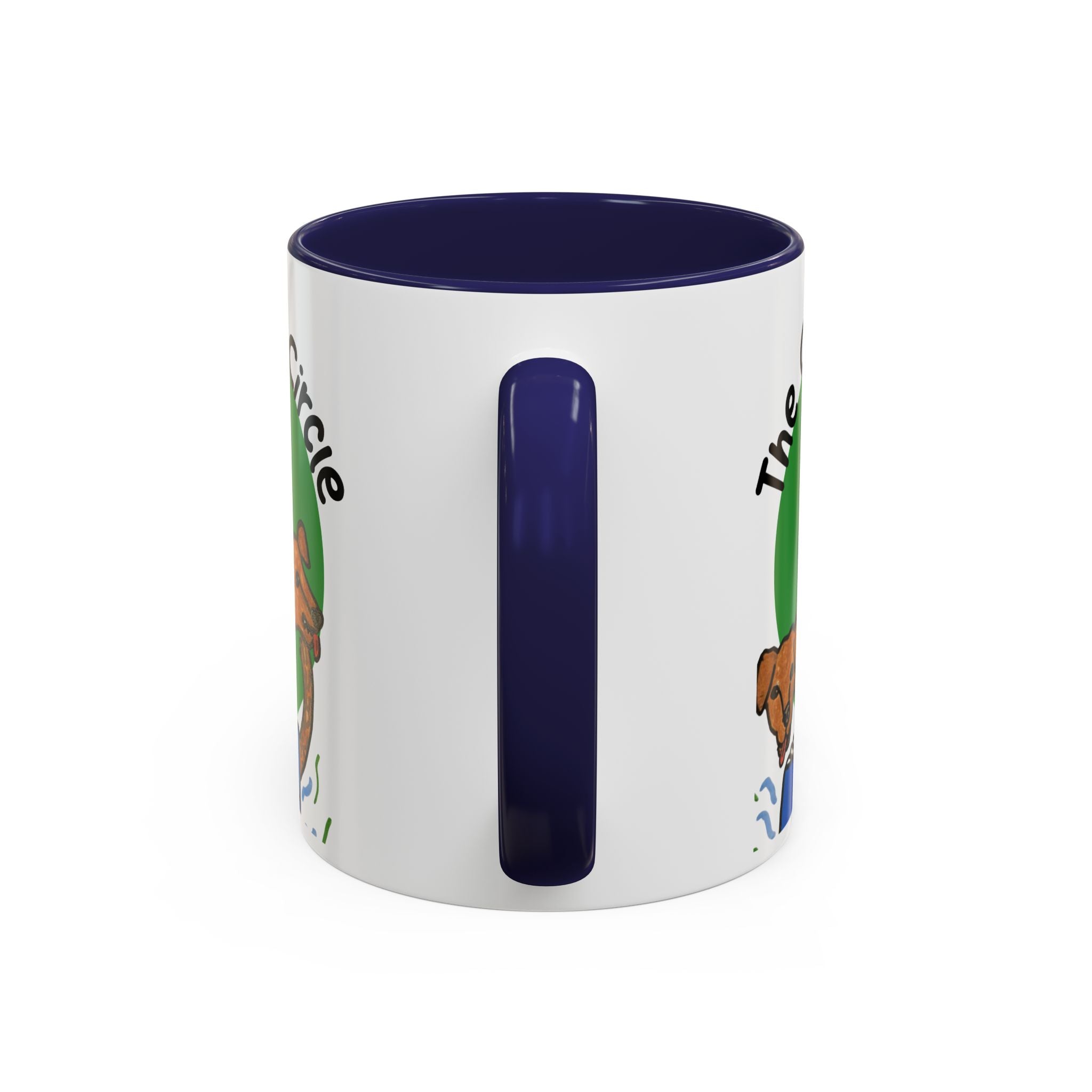 The Cerbie Circle Accent Mug (11oz & 15oz) — Primal Realm Book Club
