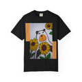 Sunshine Sunflower Ghost Graphic T-Shirt —