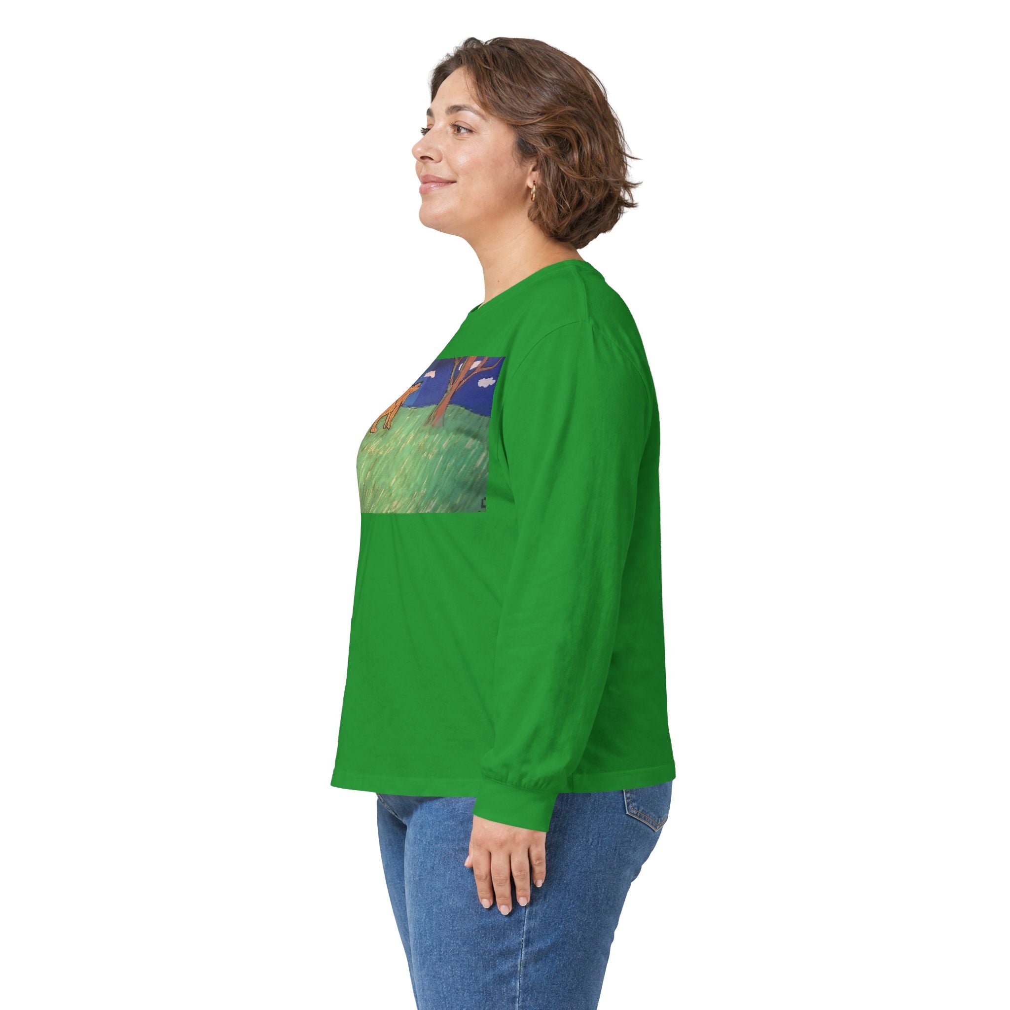 Whimsy Grr | Bear in the Woods Unisex Long Sleeve Tee