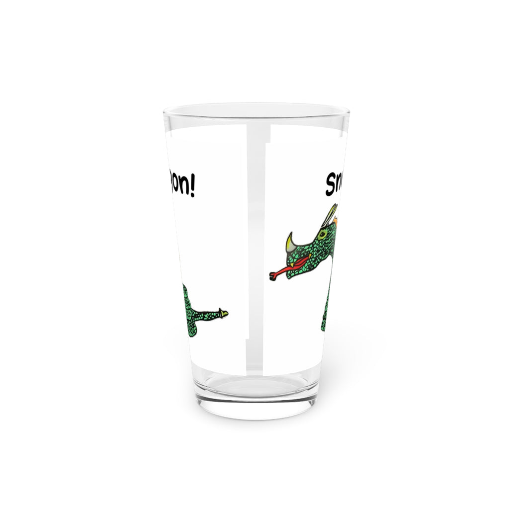 Snagon! Pint Glass, 16oz