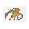 Fantasy Button Magnet, Rectangle