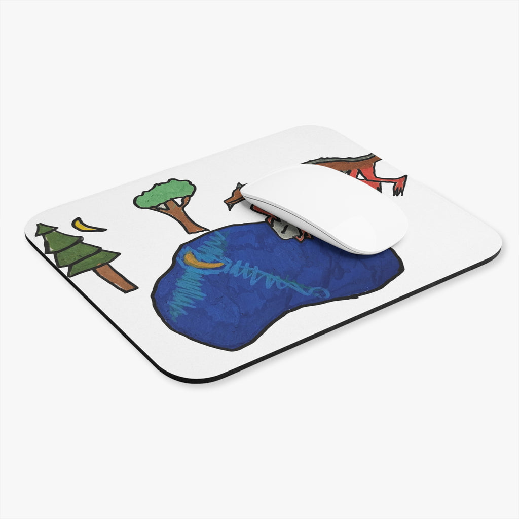 Wyvern Mouse Pad — Epic Fantasy Dragon Desk Mat
