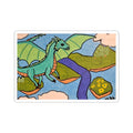 Dragon Landscape Sticker — Fantasy Dragon Kiss-Cut Decal