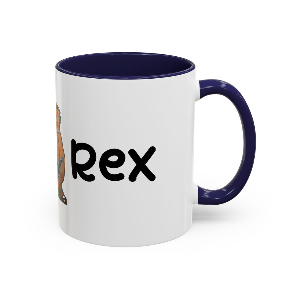 Rexalty the Tea Rex Accent Mug (11oz & 15oz)