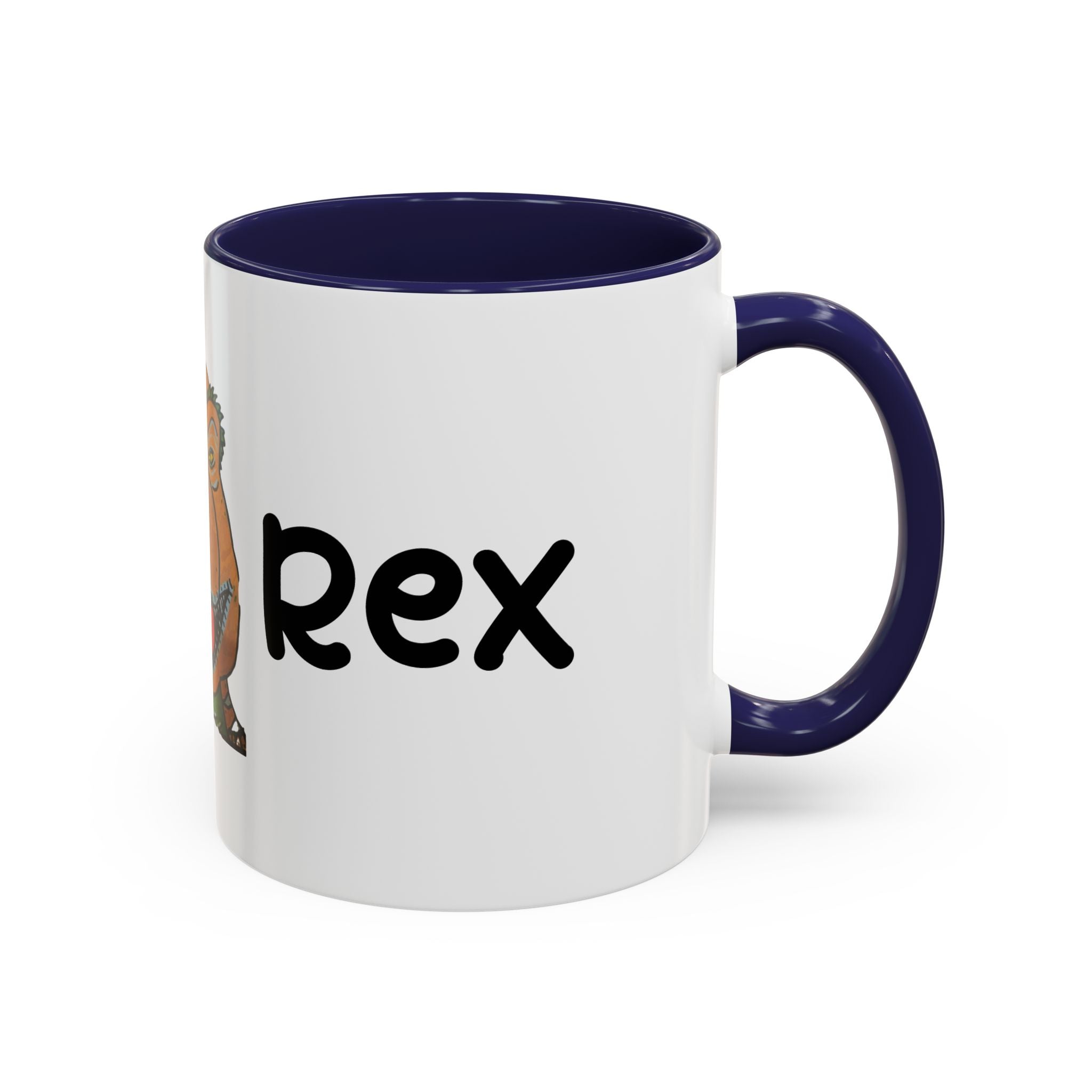 Rexalty the Tea Rex Accent Mug (11oz & 15oz)