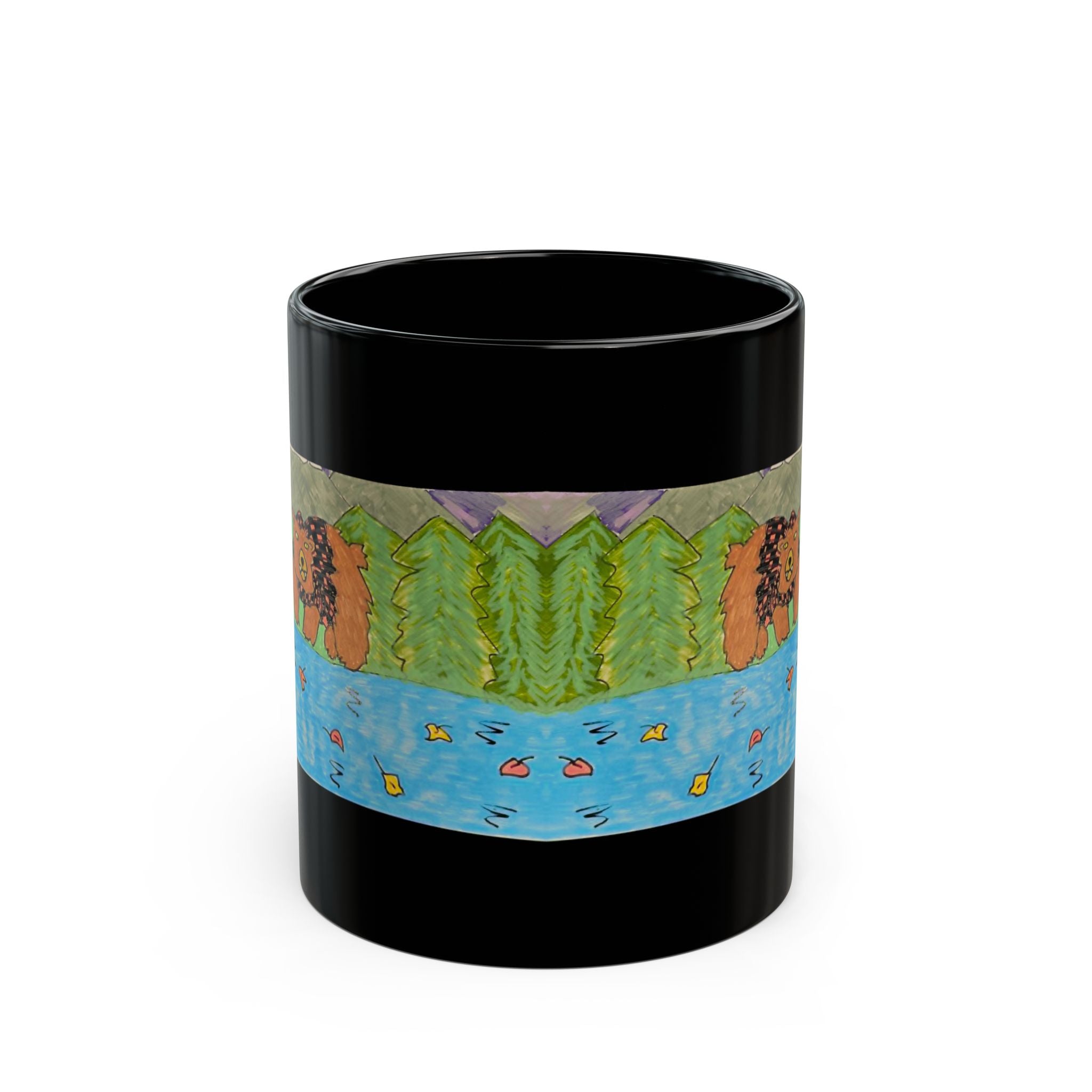 Bugsy Halloween werewolf accent mug 11 & 15oz