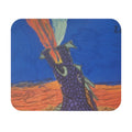 Purple Dragon Mouse Pad — Vibrant Fantasy Dragon Desk Mat