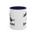 Snagon! Dragon Coffee Mug — Funny Fantasy Accent Mug (11/15oz)