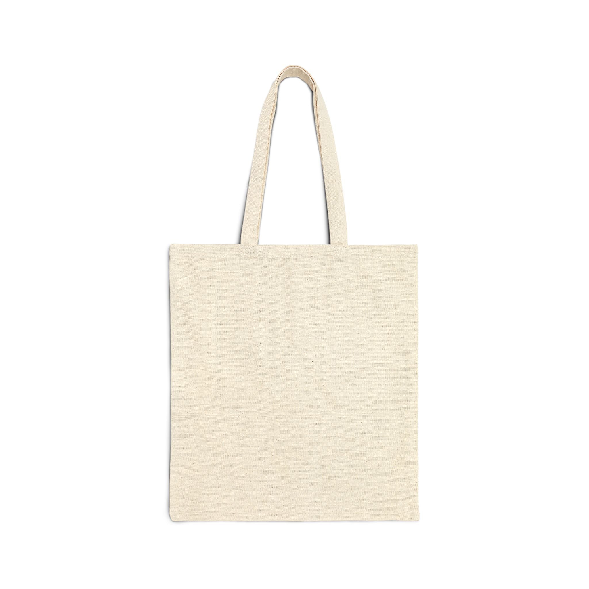 Dino Roar Cotton Canvas Tote Bag