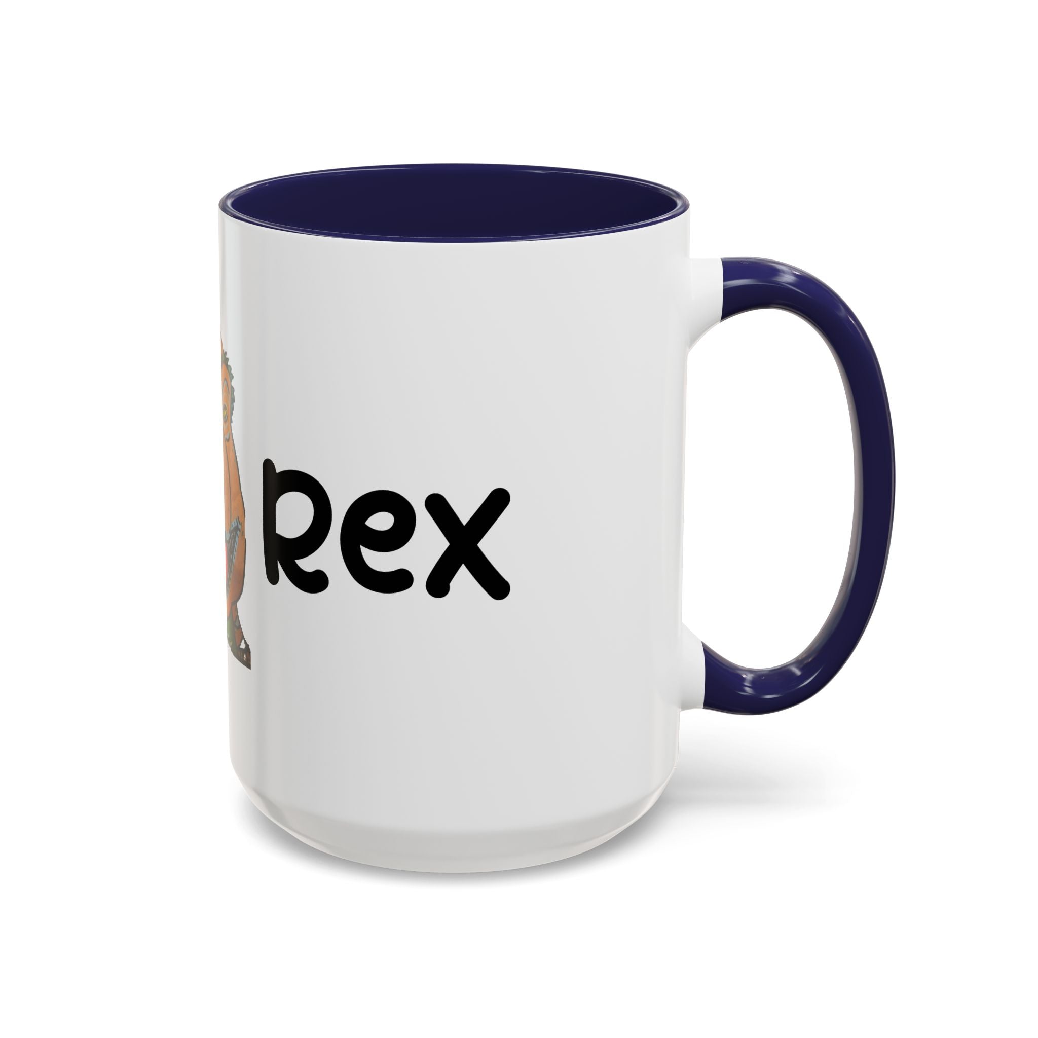 Rexalty the Tea Rex Accent Mug (11oz & 15oz)
