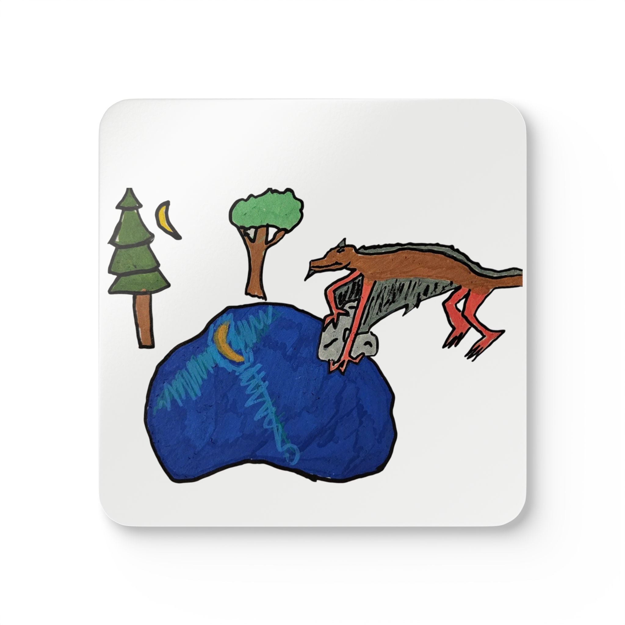 Snagon! Corkwood Coaster Set