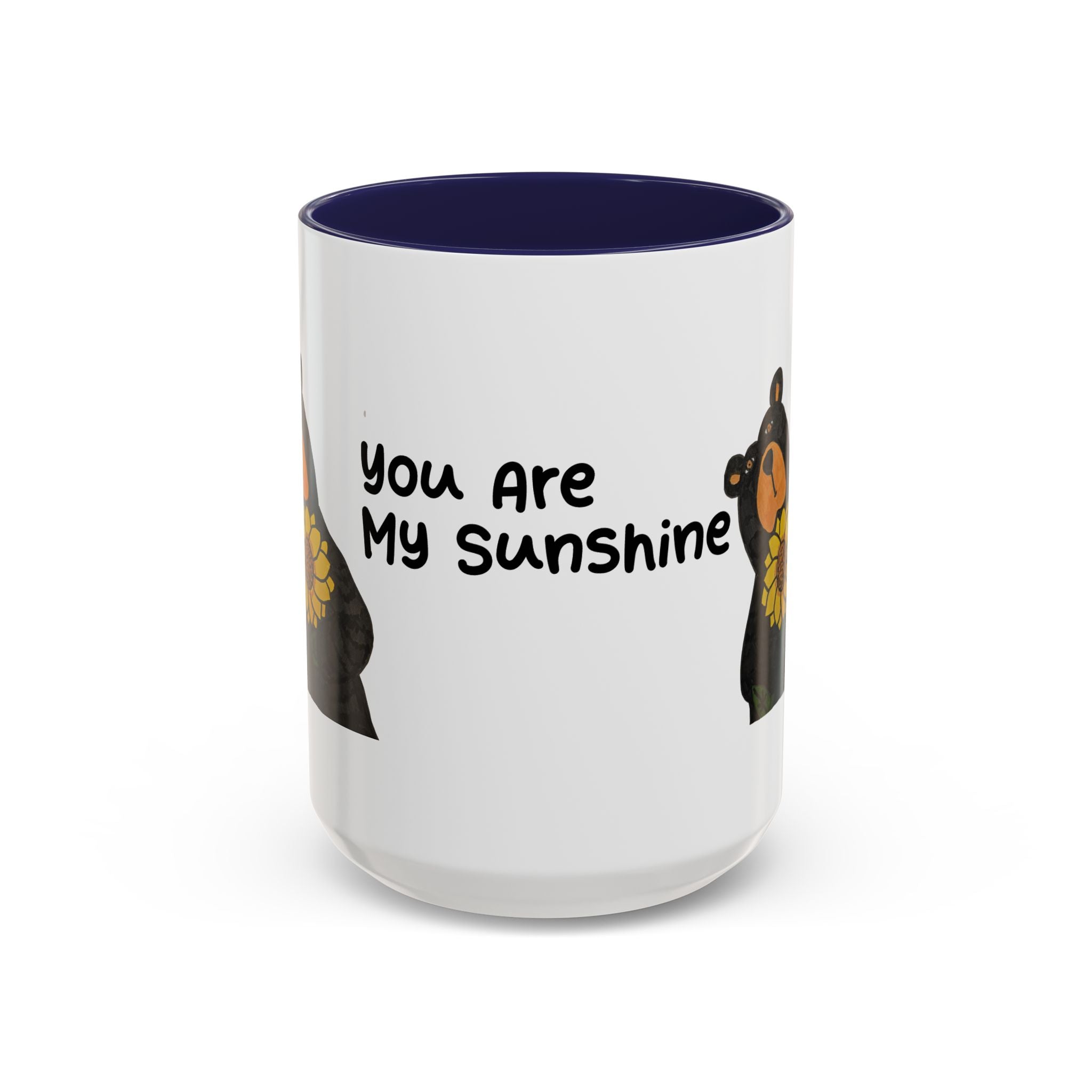 Sunshine | You Are My Sunshine Bear Accent Mug (11oz & 15oz) — Whimsy Grr