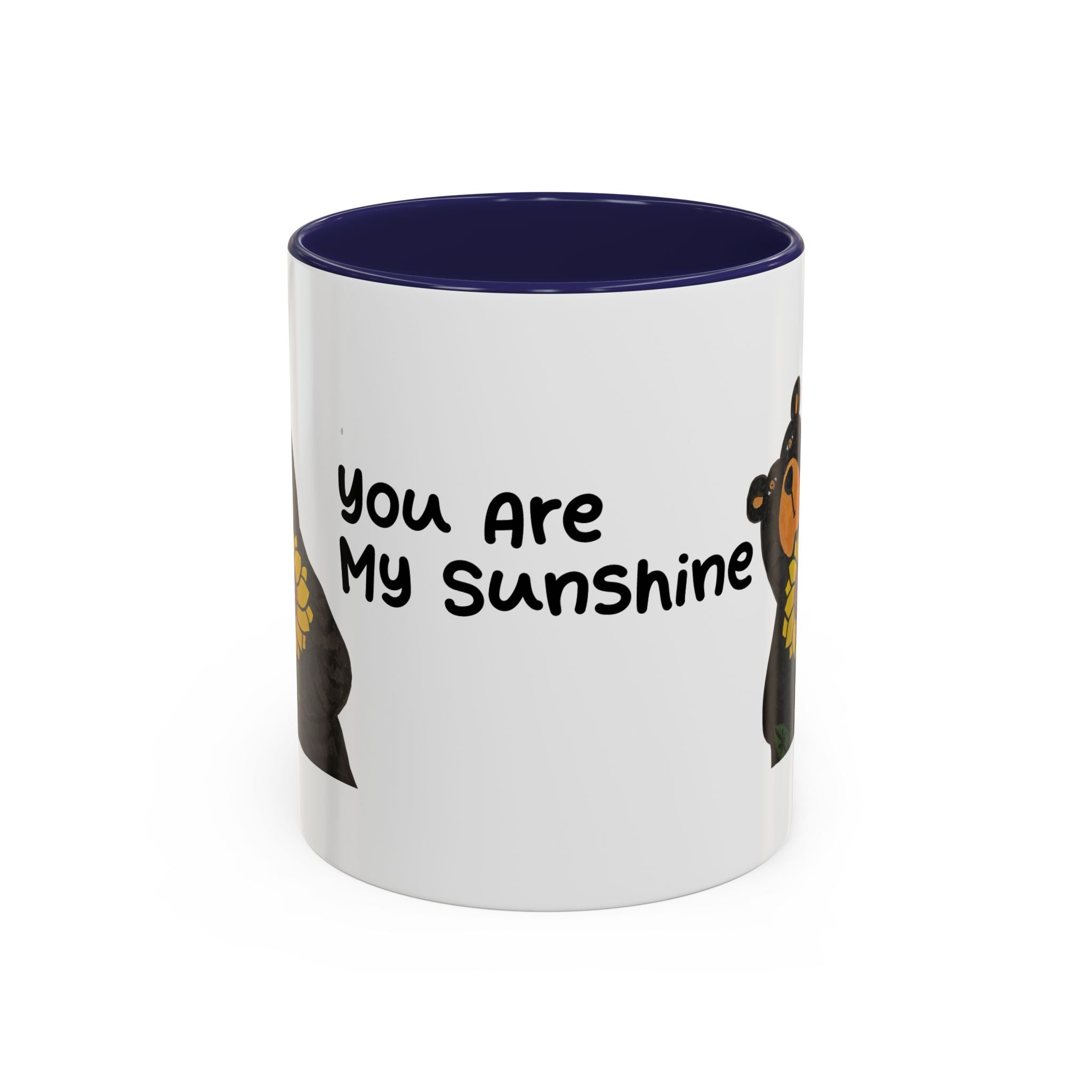 Sunshine | You Are My Sunshine Bear Accent Mug (11oz & 15oz) — Whimsy Grr