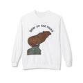 Bear on the rocks unisex sweatshirt
