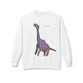 Dino Roar | Brachy the Brachiosaurus Crewneck Sweatshirt — Whimsical Dinosaur Pullover