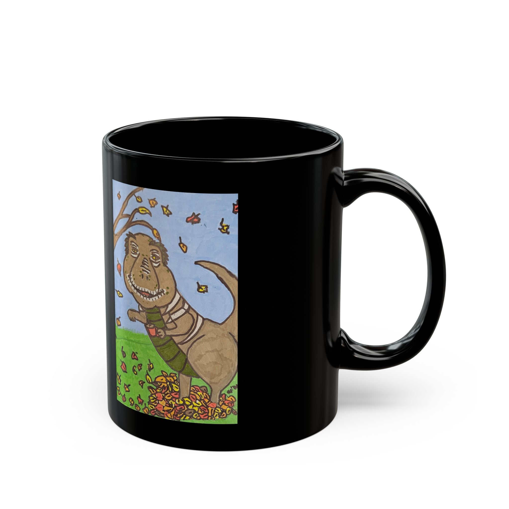 Rexalty Fall Stroll Accent Mug (11oz & 15oz)