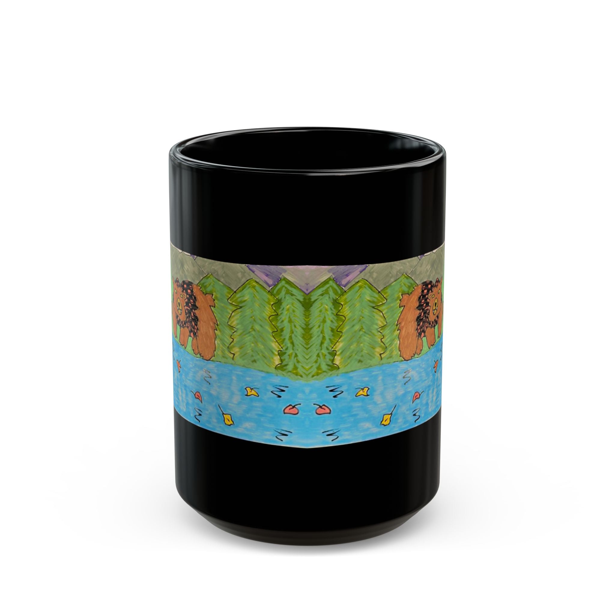 Bugsy Halloween werewolf accent mug 11 & 15oz
