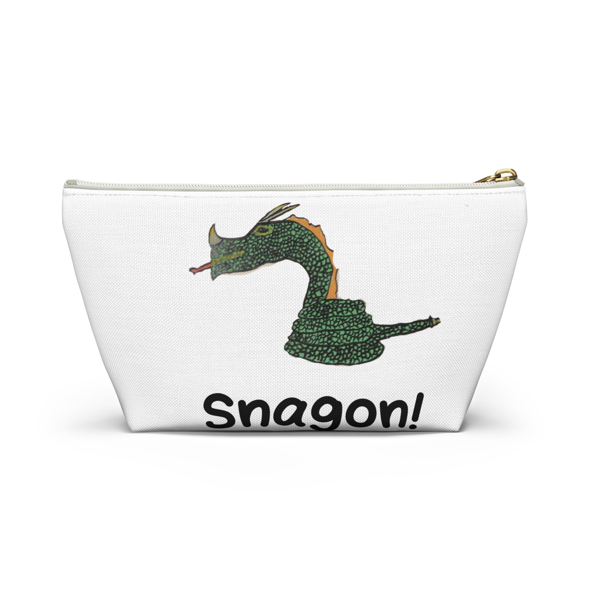 Snagon! Accessory Pouch — Cute Fantasy Creature Makeup & Travel Bag