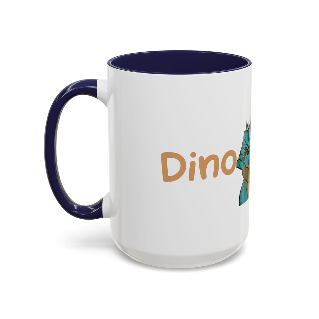 Dino Roar | Cera the Triceratops Accent Mug (11oz & 15oz)