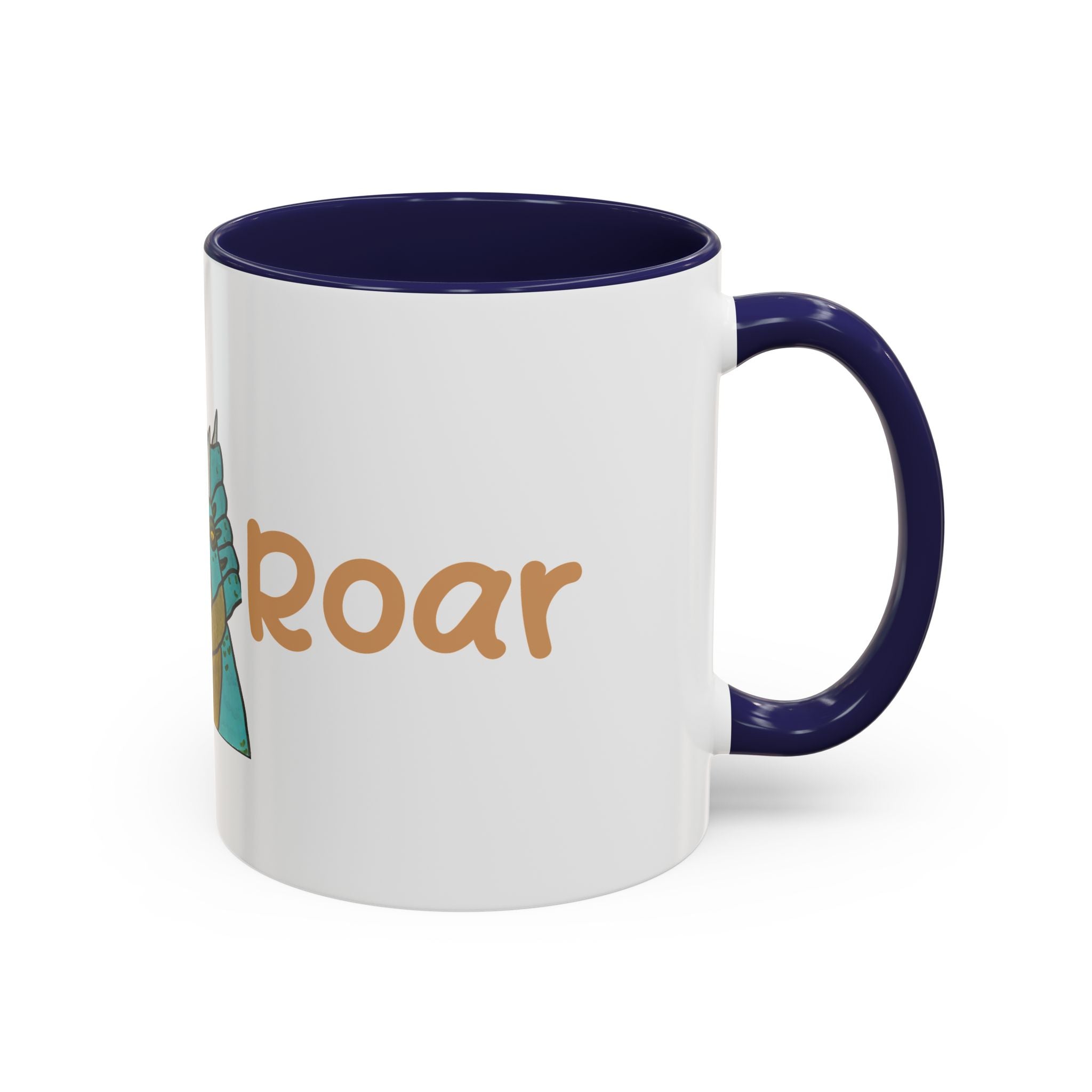Dino Roar | Cera the Triceratops Accent Mug (11oz & 15oz)