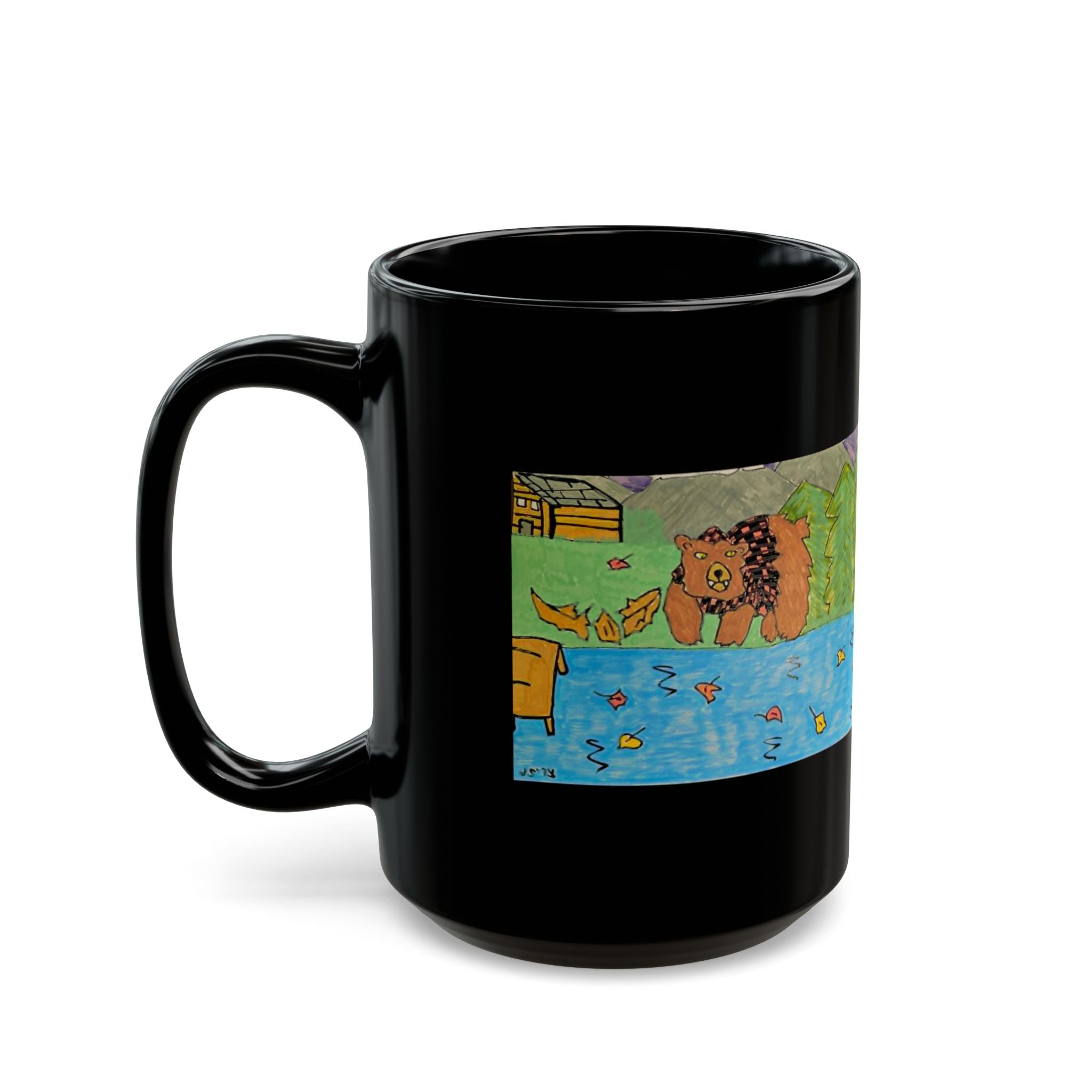 Bugsy Halloween werewolf accent mug 11 & 15oz
