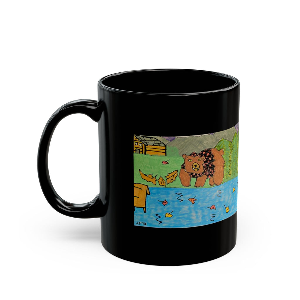 Bugsy Halloween werewolf accent mug 11 & 15oz