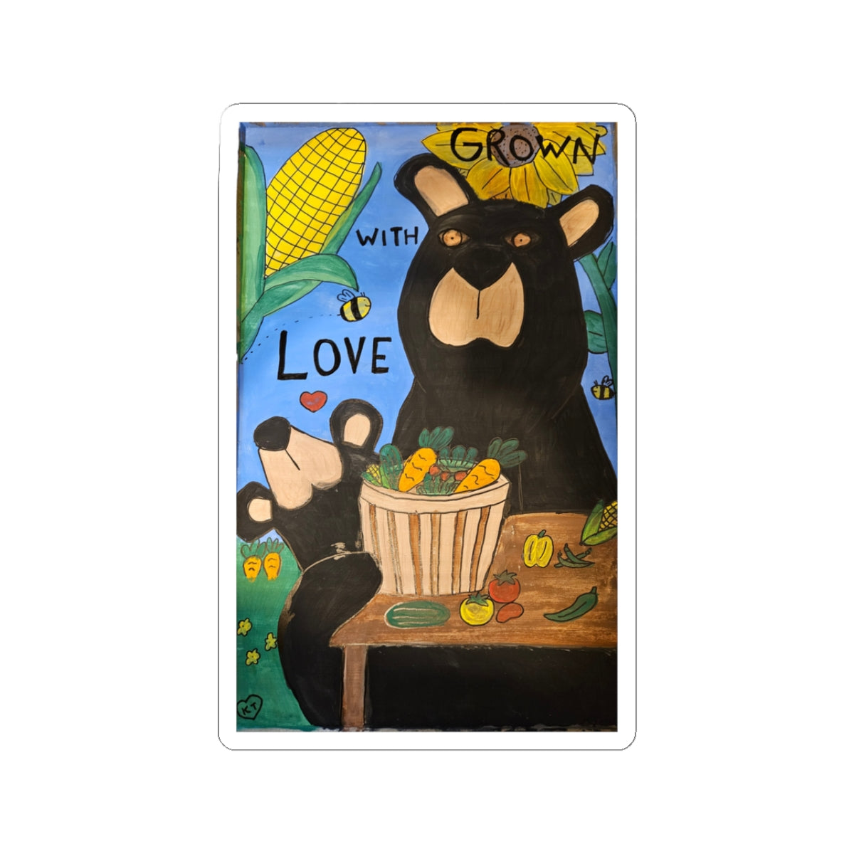 Whimsy Grr | Grown with Love Kiss-Cut Vinyl Decals — PopPops & Pookie