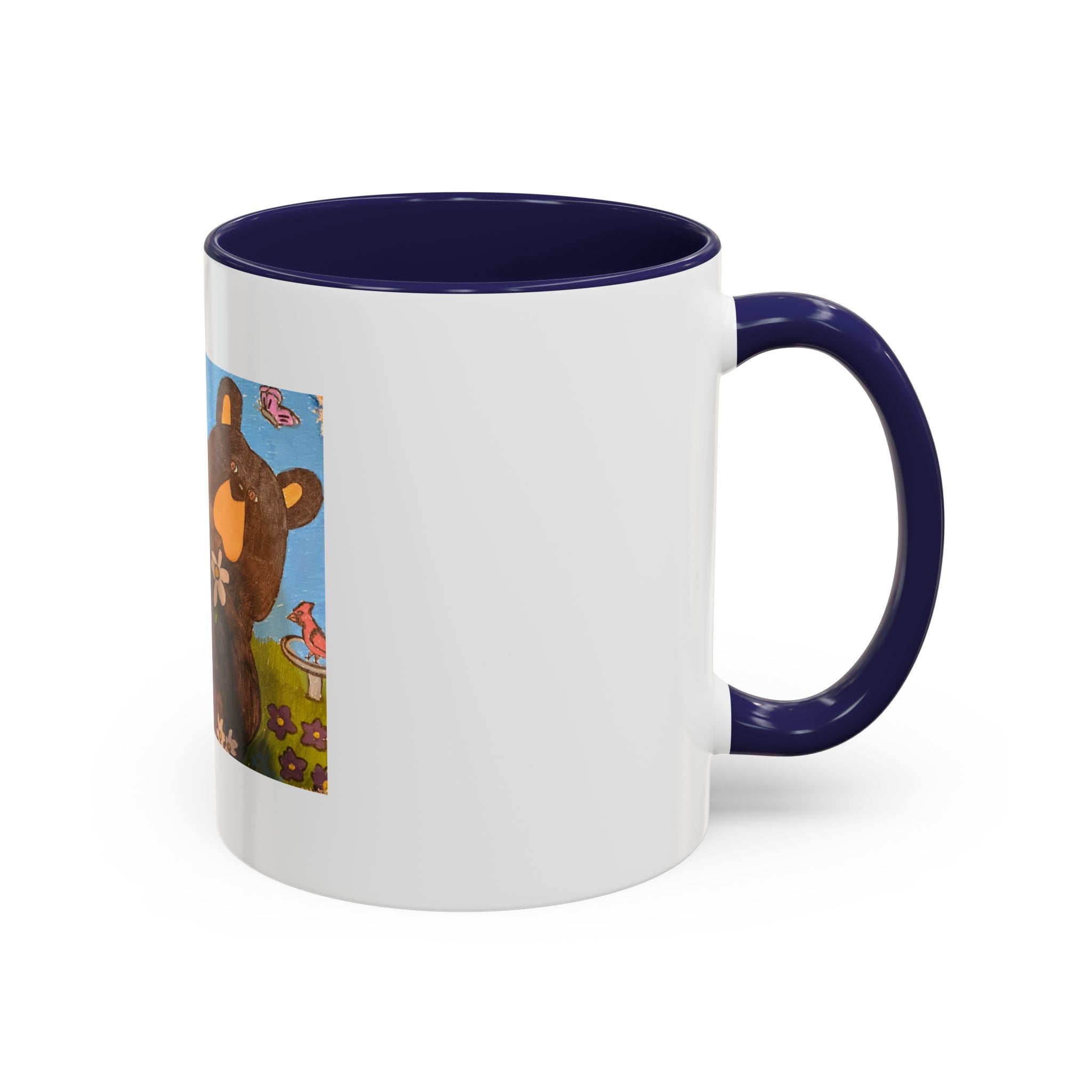 Whimsy Grr | Live Simply Accent Mug — Daisy & Tulip (11oz & 15oz)