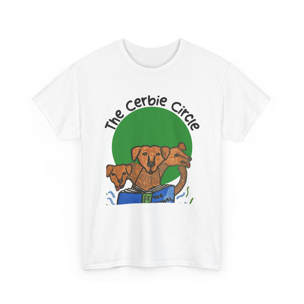 The Cerbie Circle Reading Club T-Shirt — Primal Realm Book Club Tee