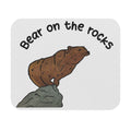 Whimsy Grr | Bear on the Rocks Mousepad