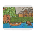 Whimsy Grr | Cabin Bear Mousepad