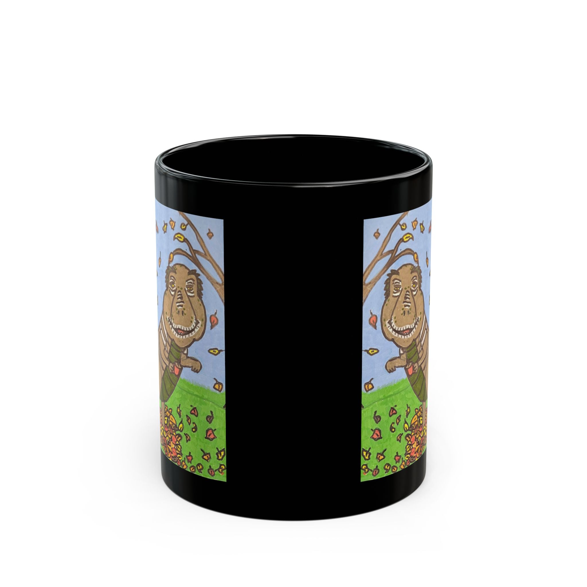 Rexalty Fall Stroll Accent Mug (11oz & 15oz)
