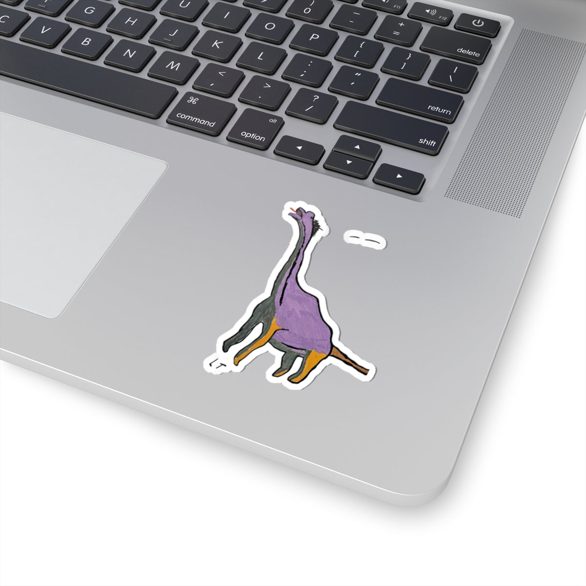 Brachy the Brachiosaurus Sticker — Cute Dino Kiss-Cut Decal