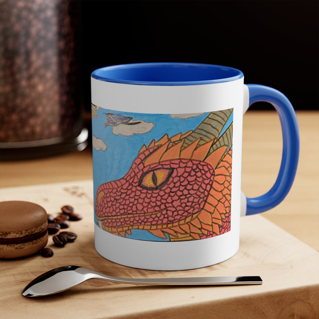 Dragon Sky 11oz Accent Mug