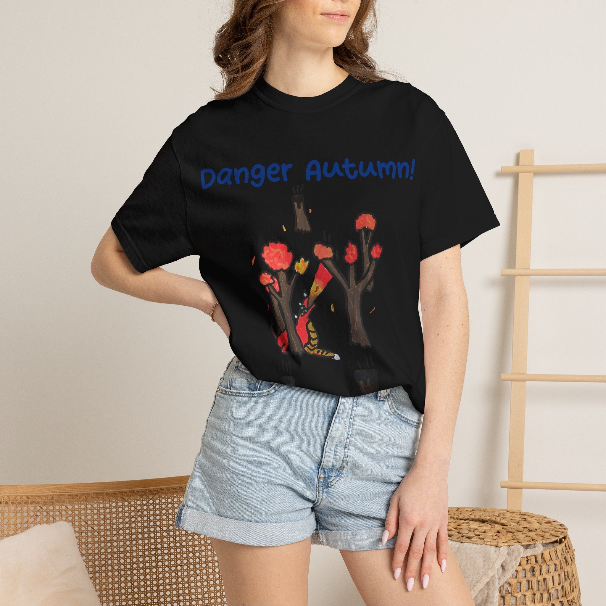 Fantasy puppy Halloween T Danger Autumn Funny Halloween Tee