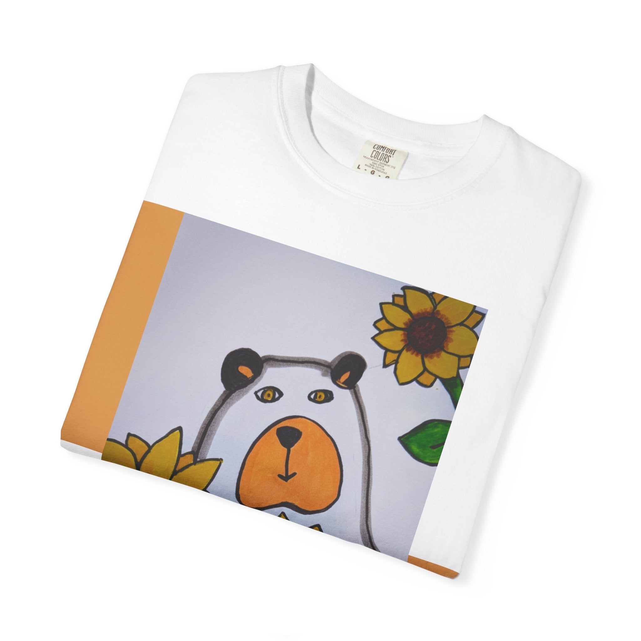 Sunshine Sunflower Ghost Graphic T-Shirt —