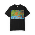 bugsy fall Cabin T-Shirt — Whimsical Nature Cartoon Tee