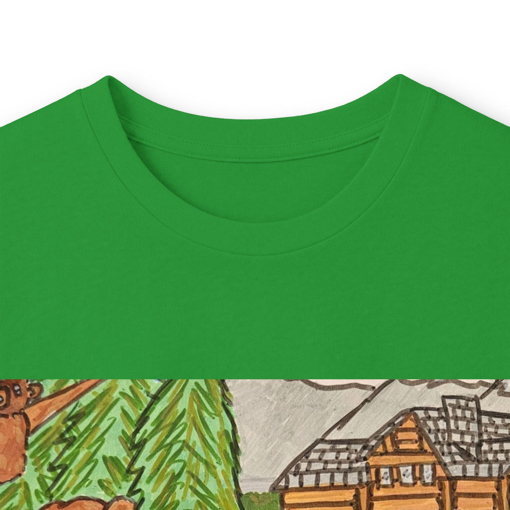 Whimsy Grr | Cabin Bear Unisex Long Sleeve Tee