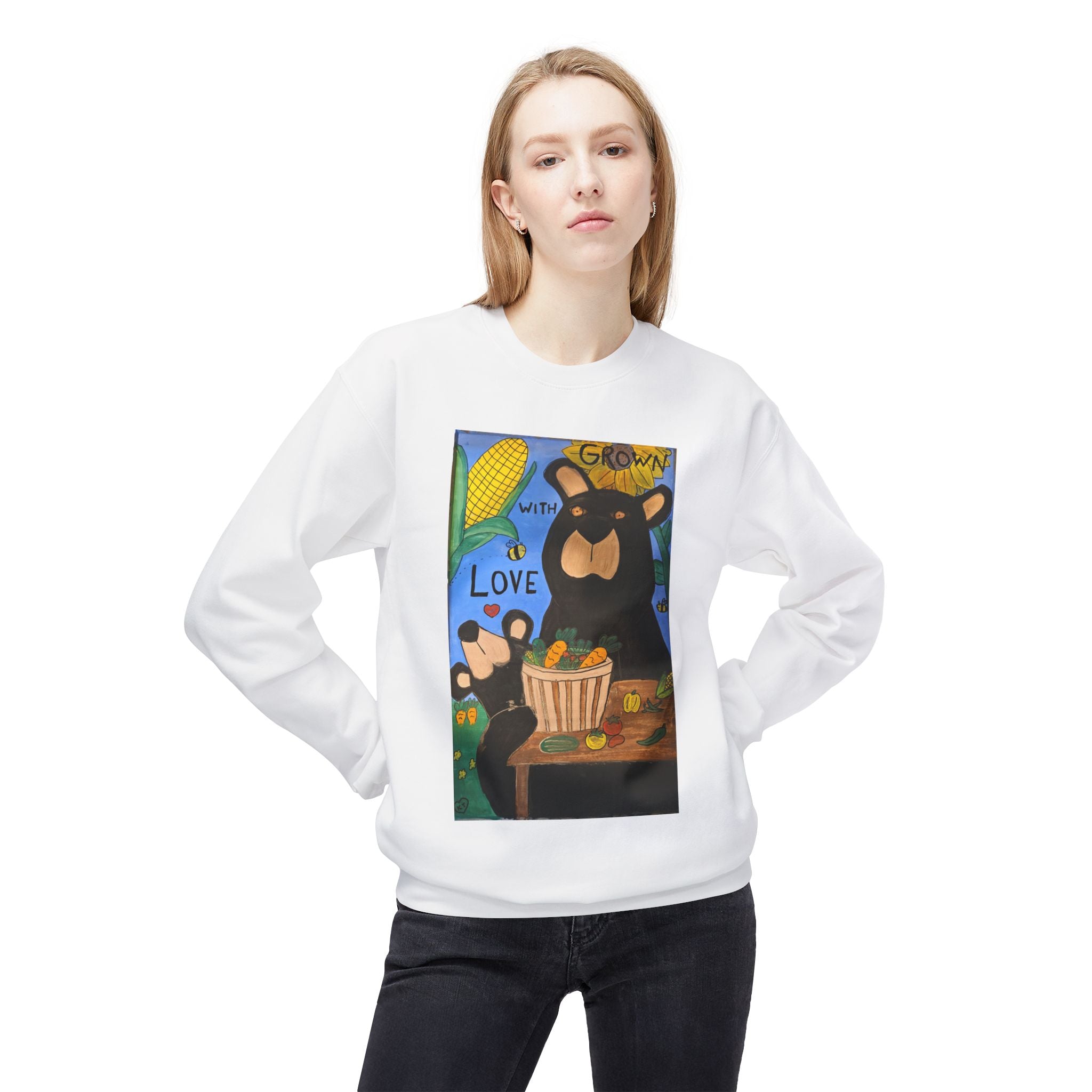 Whimsy Grr | Grown with Love Crewneck Sweatshirt — PopPops & Pookie