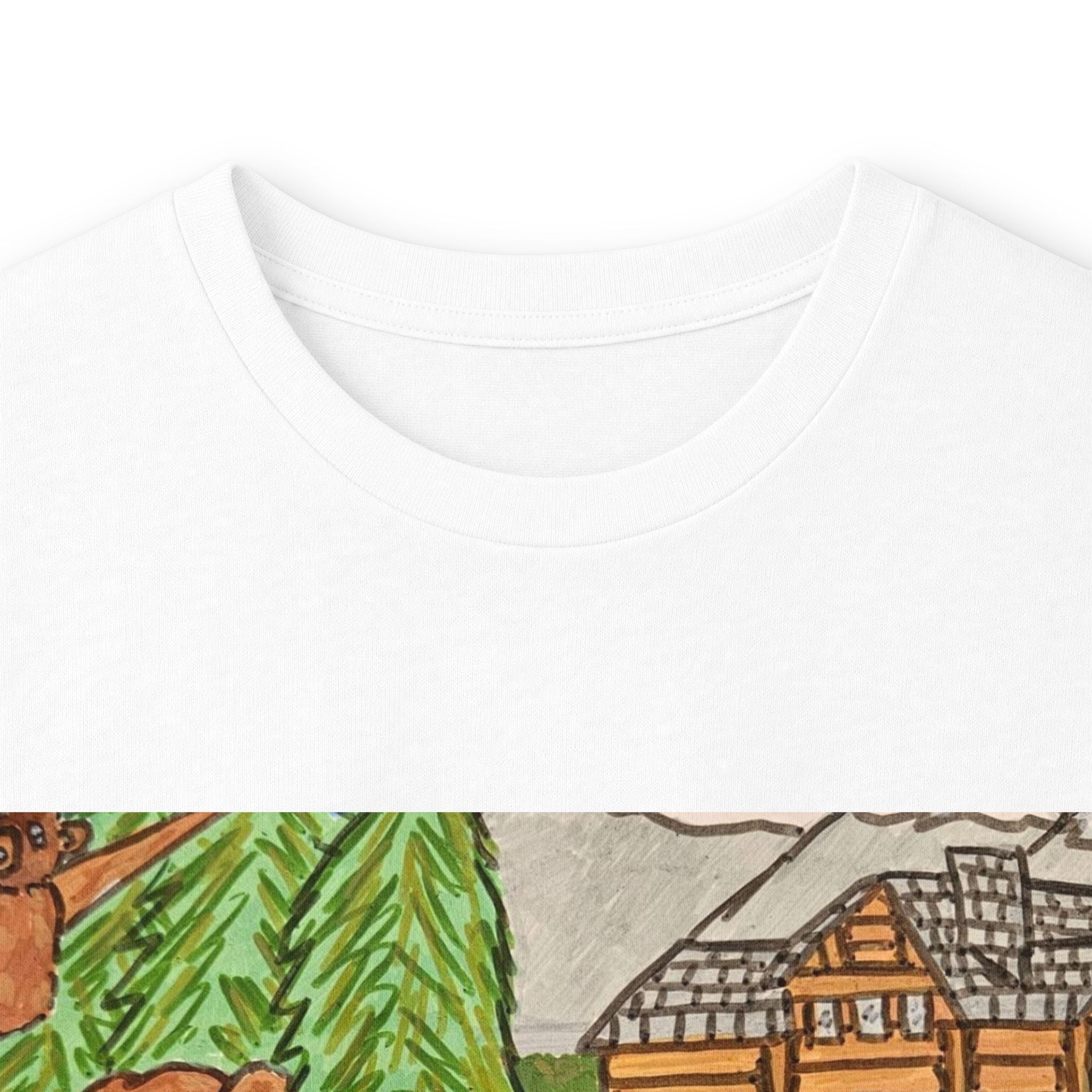 Whimsy Grr | Cabin Bear Unisex Long Sleeve Tee