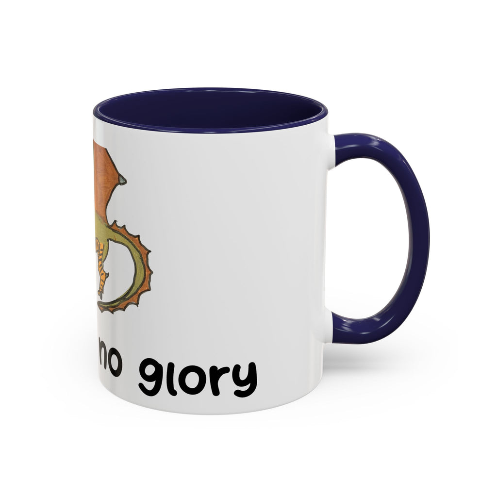 No Wings No Glory Accent Mug (11oz & 15oz)