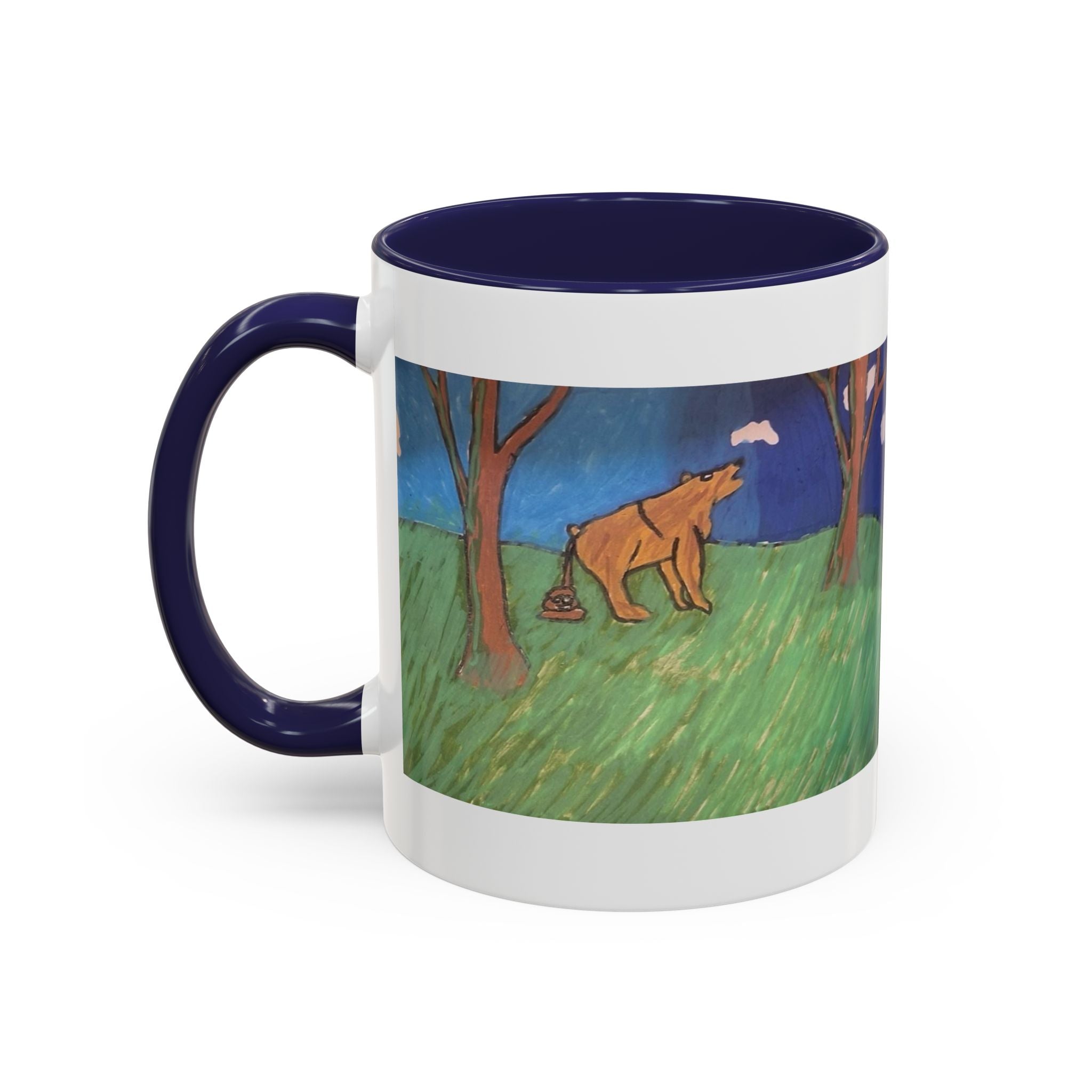 Whimsy Grr | Bear in the Woods 11oz Accent Mug
