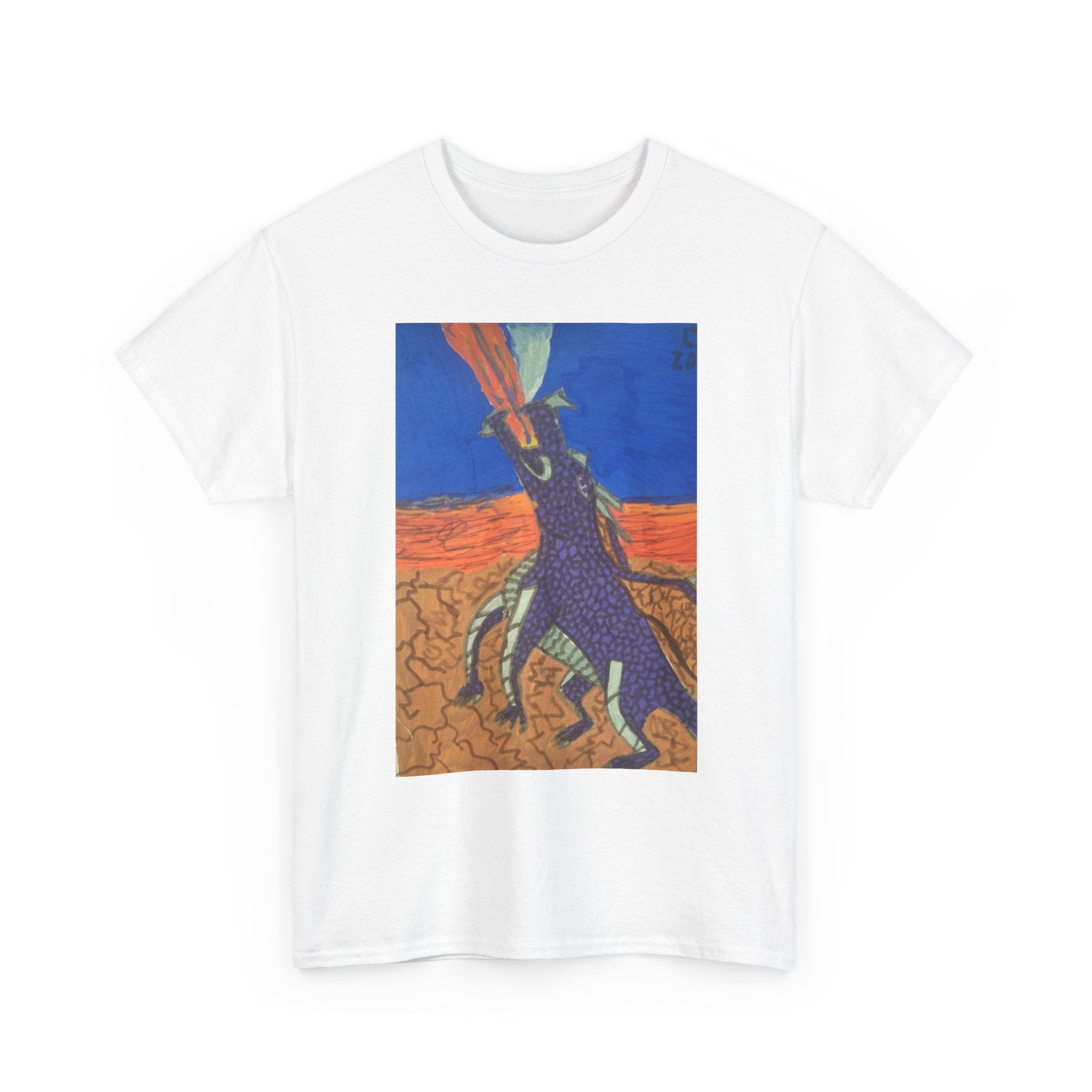 Graphic Tee — Purple Dragon