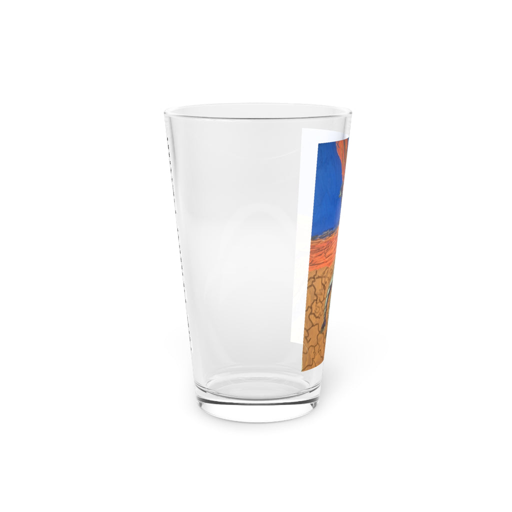 Purple Dragon 16oz Pint Glass