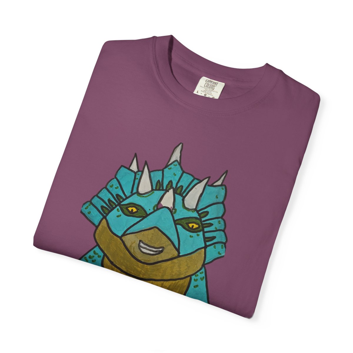 Dino Roar | Cera the Triceratops Tee — Dinosaur Illustration T-Shirt