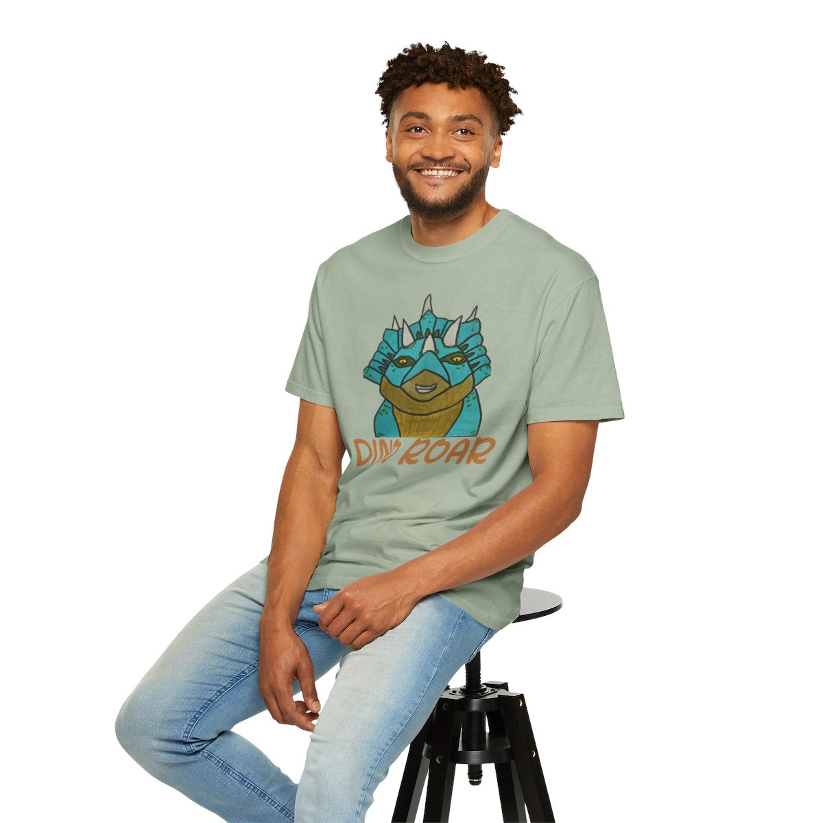 Dino Roar | Cera the Triceratops Tee — Dinosaur Illustration T-Shirt
