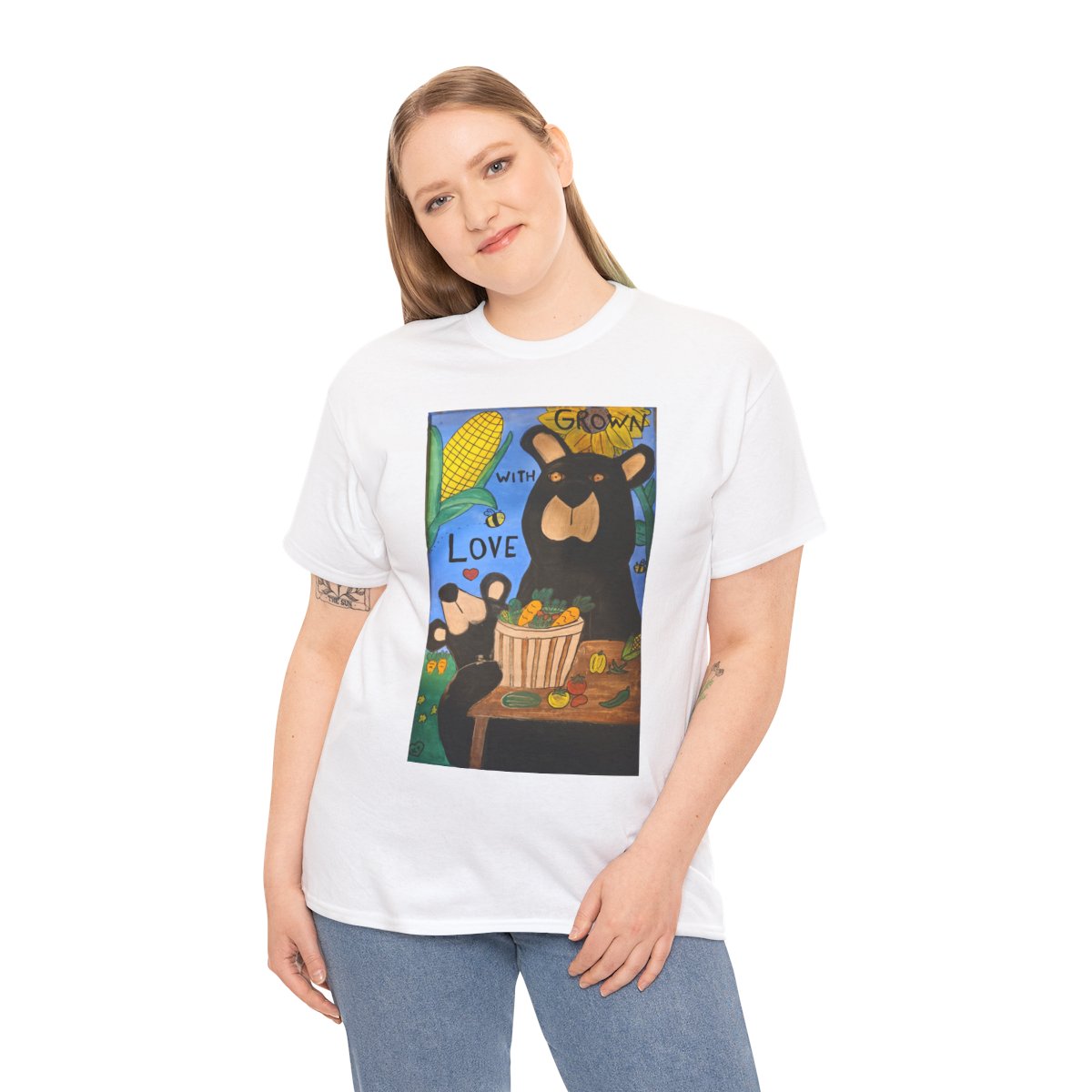 Whimsy Grr | Grown with Love Heavy Cotton Tee — PopPops & Pookie