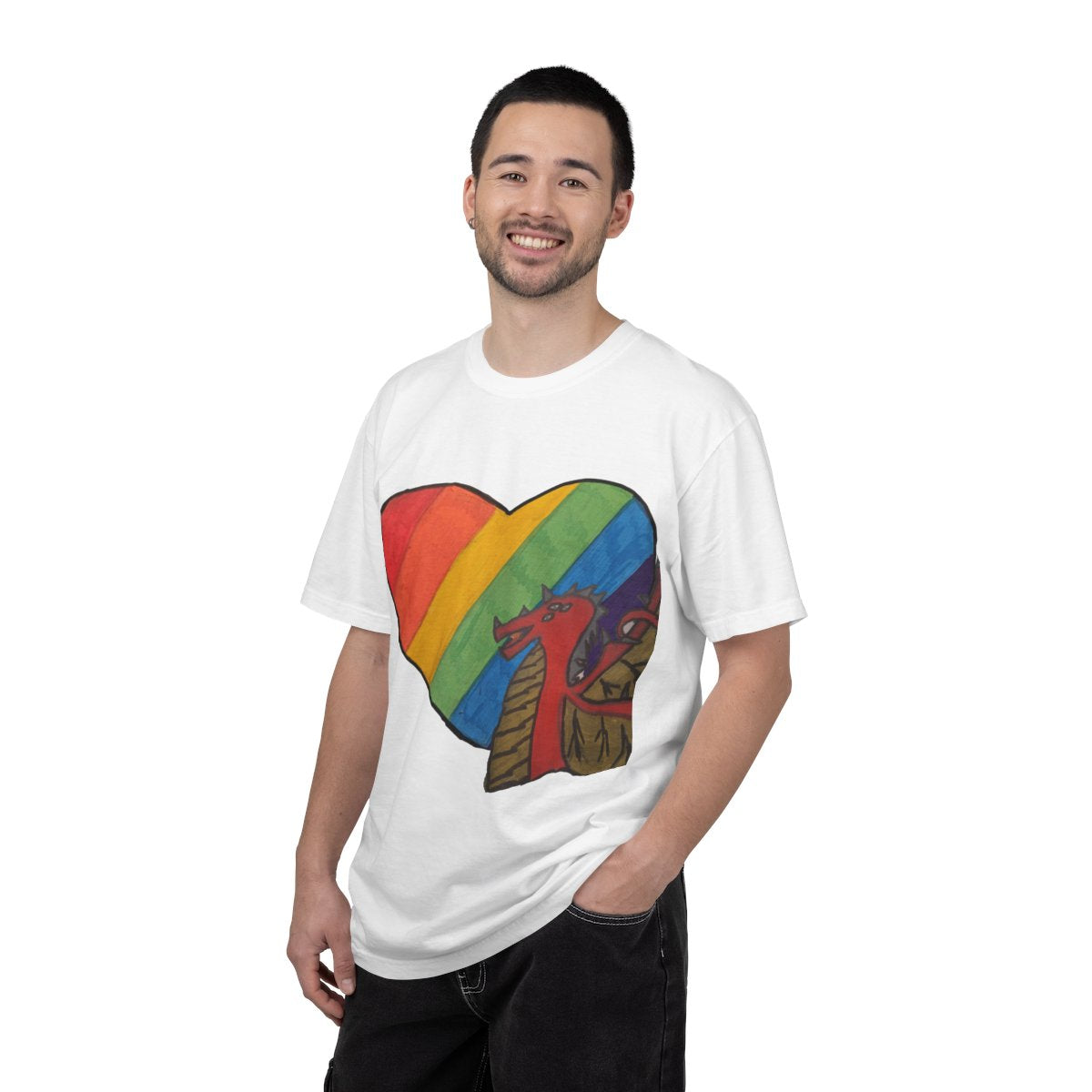 Fantasy Puppy Pride Unisex Softstyle T-Shirt