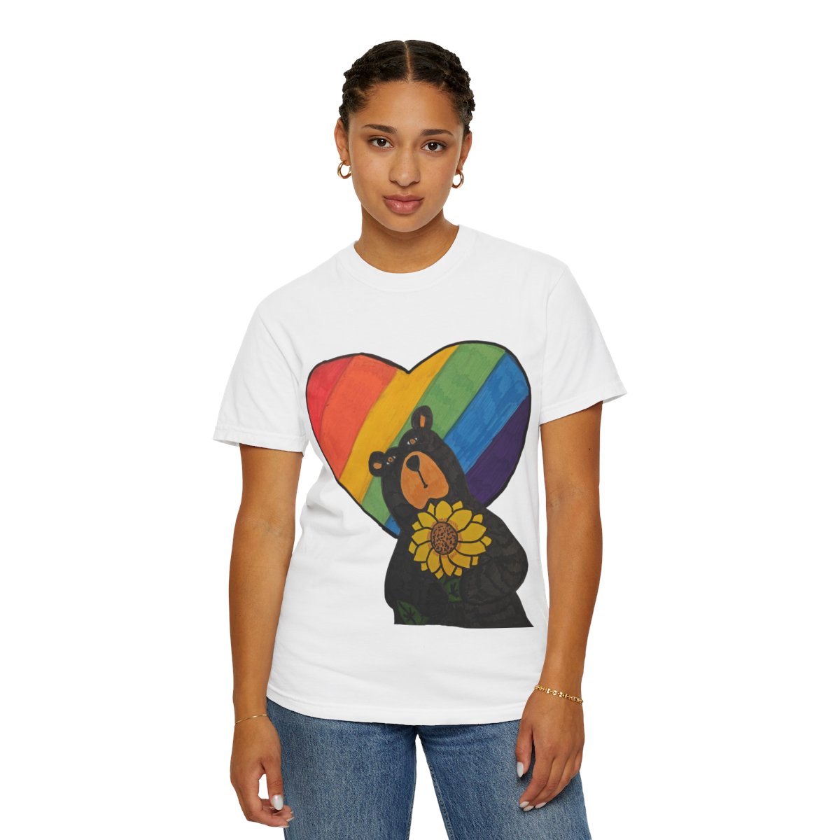 Sunshine | Sunflower Pride Unisex Softstyle T-Shirt — Whimsy Grr